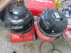 2 X SMALL VAC UNITS. SOURCED FROM COMPANY LIQUIDATION.
