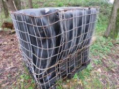 PLASTIC IBC CONTAINER. THIS LOT IS SOLD UNDER THE AUCTIONEERS MARGIN SCHEME, THEREFORE NO VAT WIL