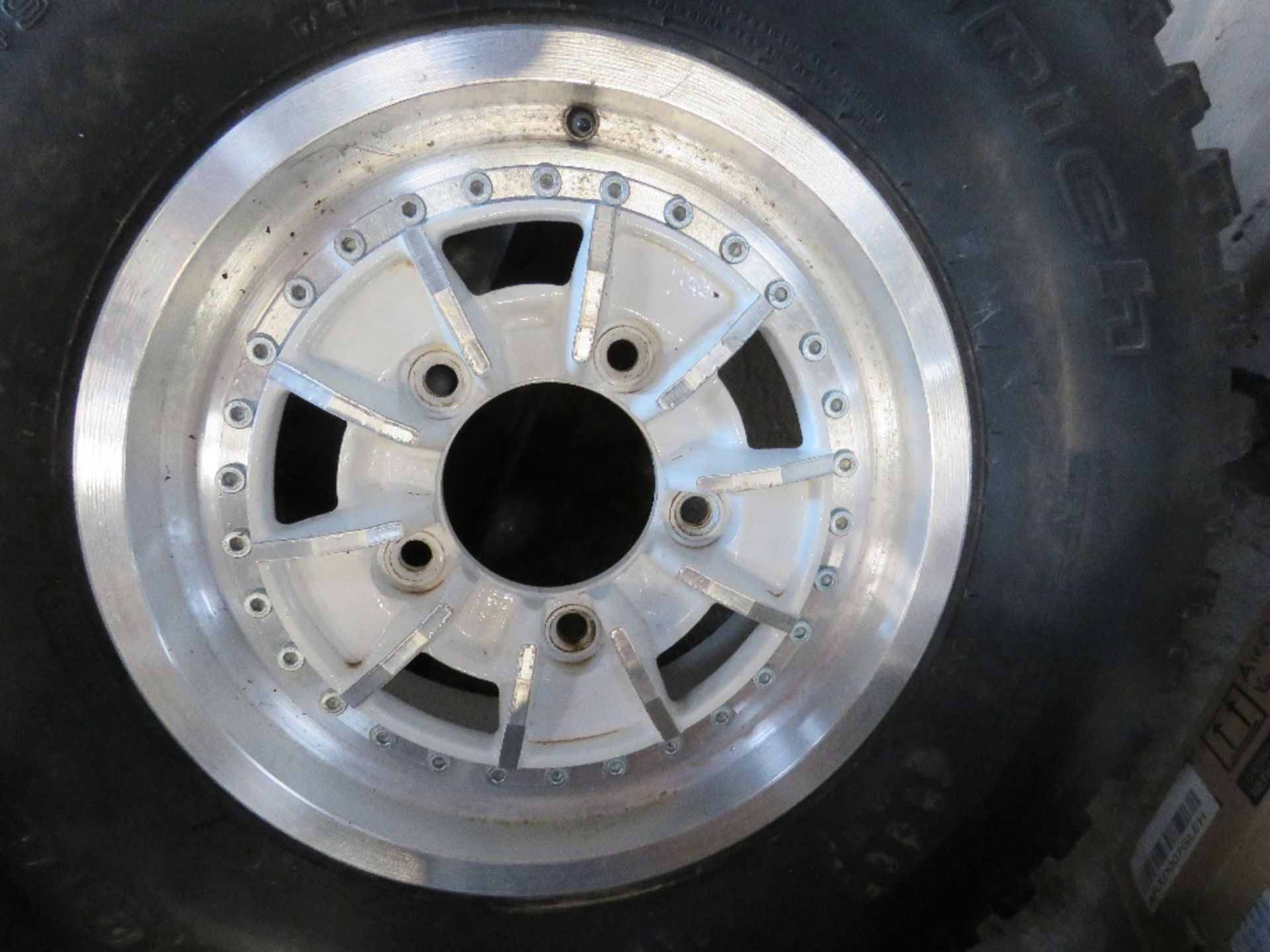 HEAVY DUTY OFF ROAD WHEEL AND TYRE. - Image 5 of 6