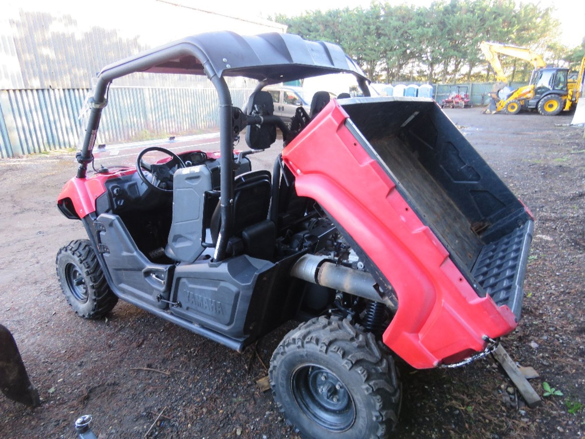 YAMAHA VIKING 700CC PETROL ENGINED UTILITY VEHICLE, YEAR 2014 APPROX. 1692 REC MILES. 3 SEATS, MANUA - Image 7 of 15