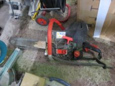 ICS PETROL ENGINED MASONARY CUTTING CHAINSAW. SOURCED FROM COMPANY LIQUIDATION.