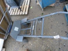 TABLE PLUS A SACKBARROW. THIS LOT IS SOLD UNDER THE AUCTIONEERS MARGIN SCHEME, THEREFORE NO VAT W