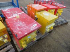 4 X LARGE SITE TRANSFORMERS. SOURCED FROM COMPANY LIQUIDATION.