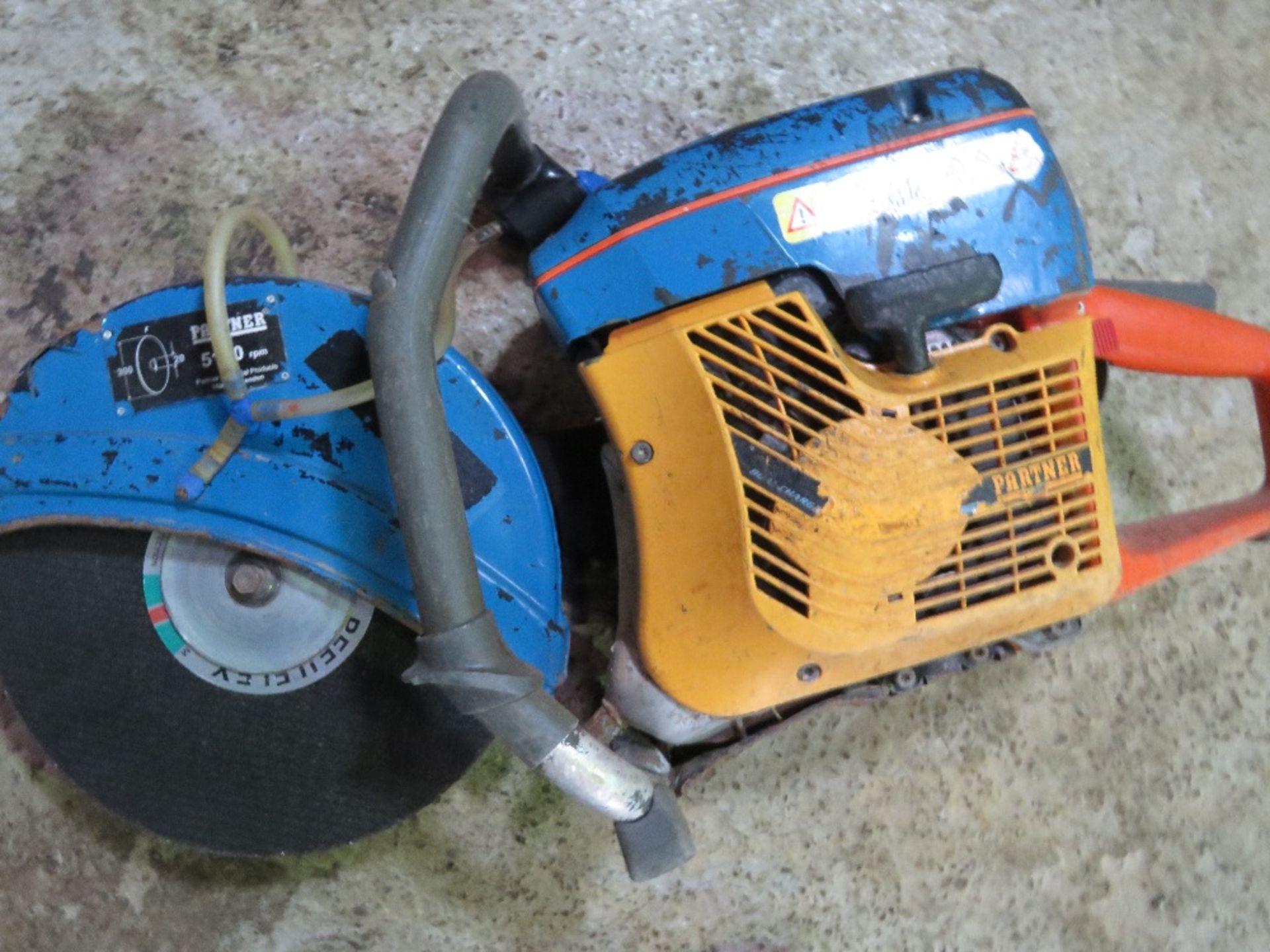 PARTNER PETROL SAW WITH ADISC.