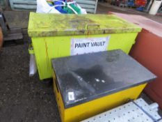 2 X METAL TOOL BOXES. THIS LOT IS SOLD UNDER THE AUCTIONEERS MARGIN SCHEME, THEREFORE NO VAT WILL