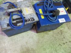 2 X 110VOLT TRANSFORMER UNITS. THIS LOT IS SOLD UNDER THE AUCTIONEERS MARGIN SCHEME, THEREFORE NO