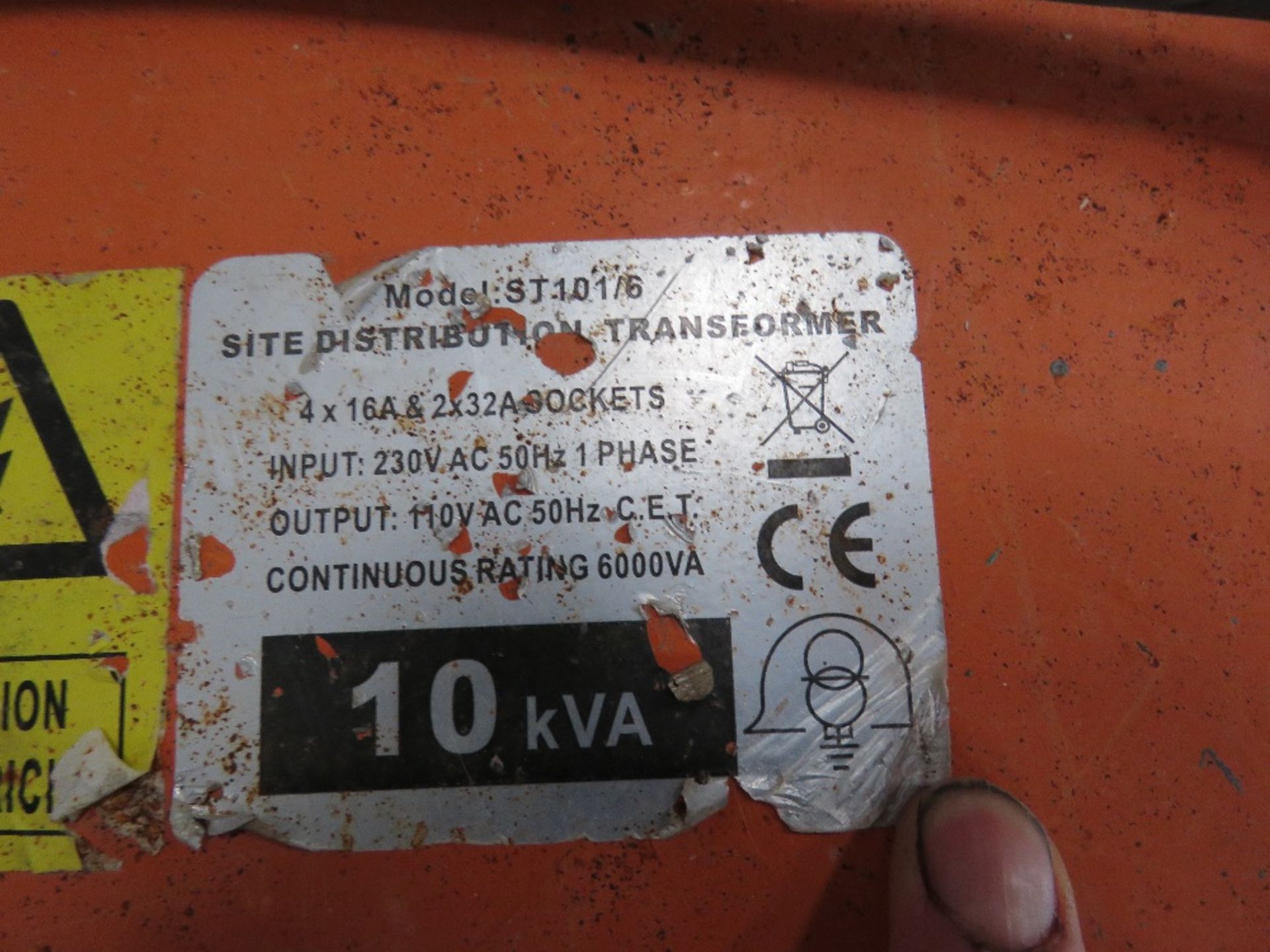 LARGE SITE TRANSFORMER. SOURCED FROM COMPANY LIQUIDATION. - Image 2 of 2