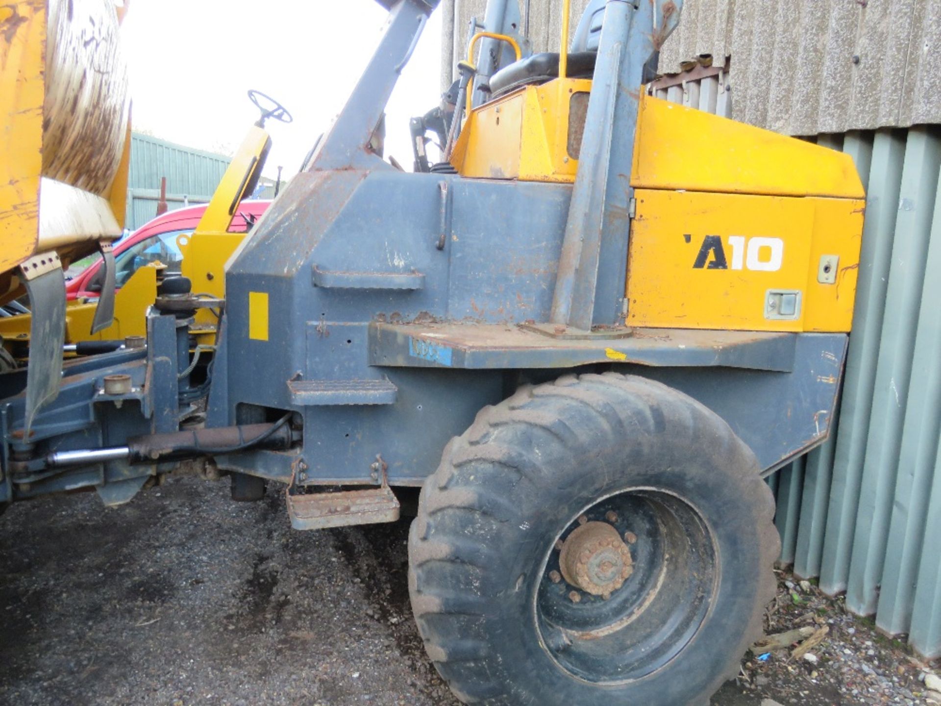 TEREX TA10 10 TONNE DUMPER, YEAR 2008 BUILD, PN:10D01, 4873 REC HOURS. WHEN TESTED WAS SEEN TO DRIV - Image 2 of 9