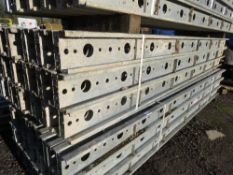 PACK OF 18NO GEN 12/16 GALVANISED STEEL FORMWORK / FLOOR SUPPORT BEAMS. 3.6M LENGTH X 150MM WIDTH X