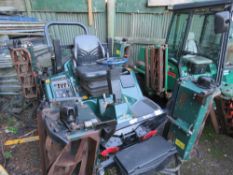 HAYTER T424 RIDE ON 5 GANG MOWER WITH KUBOTA ENGINE, 4WD, YEAR 2007.. WHEN TESTED WAS SEEN TO RUN ,
