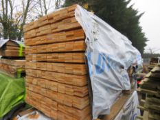 EXTRA LARGE PACK OF UNTREATED HIT AND MISS CLADDING TIMBER: 1.6M X 95MM APPROX.