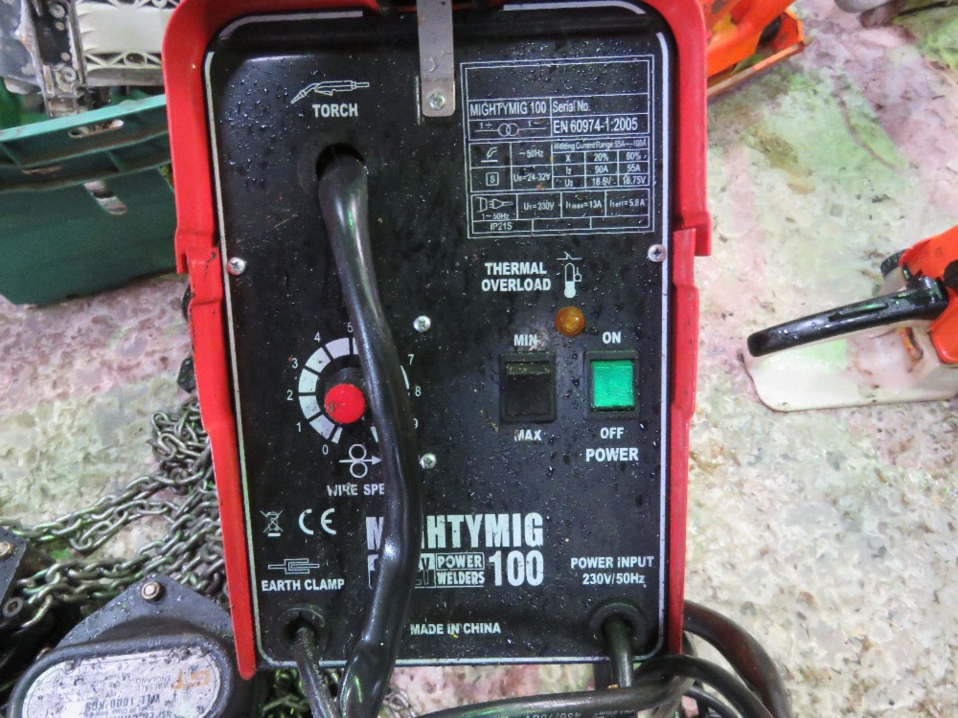 SEALEY MIGHTY TIG 100 WELDER, 240VOLT POWERED. - Image 2 of 4