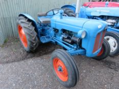 FORDSON DEXTA VINTAGE TRACTOR DIRECT FROM LOCAL COLLECTION. OWNER DOWNSIZING. WHEN TESTED WAS SEEN T