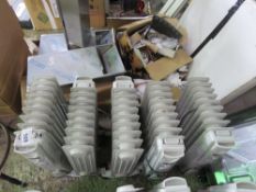 5 X RADIATORS, 240VOLT. SOURCED FROM COMPANY LIQUIDATION.