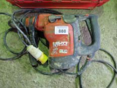 HILTI TE76ATC BREAKER DRILL, 110VOLT POWERED.