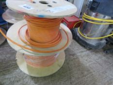 2 X ROLLS OF ORANGE CABLES. SOURCED FROM COMPANY LIQUIDATION.