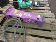 PRODEM PRB010 EXCAVATOR MOUNTED BREAKER, 30MM PINS. THIS LOT IS SOLD UNDER THE AUCTIONEERS MARGIN