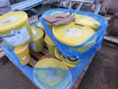 PALLET CONTAINING STO RENDERING PRODUCT IN DRUMS. THIS LOT IS SOLD UNDER THE AUCTIONEERS MARGIN S