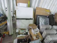 LARGE QUANTITY OF PLUMBING RELATED ITEMS: RADIATORS, TAPS ETC. SOURCED FROM COMPANY LIQUIDATION.