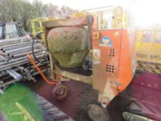 BELLE 100XT ELECTRIC POWERED SITE MIXER, 110VOLT, YEAR 2007. THIS LOT IS SOLD UNDER THE AUCTIONEE