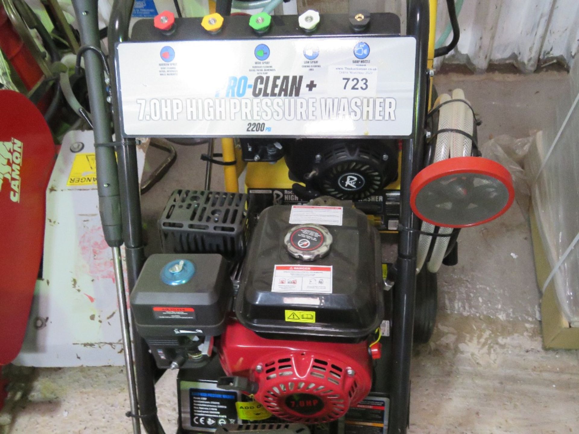 PROCLEAN PETROL POWER WASHER, UNUSED.