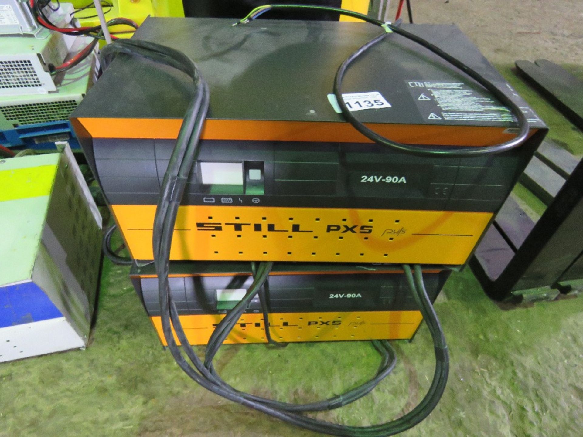 2 X STILL PX5 24V-90A FORKLIFT TYPE BATTERY CHARGERS, 240VOLT INPUT. SOURCED FROM COMPANY LIQUIDATIO
