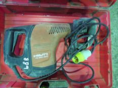 HILTI TE500AVR BREAKER DRILL, 110VOLT POWERED.