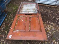 DOOR WITH GRILLE COVER, EX PUB. THIS LOT IS SOLD UNDER THE AUCTIONEERS MARGIN SCHEME, THEREFORE N
