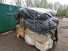 PALLET OF ASSORTED INSULATION MATERIALS. THIS LOT IS SOLD UNDER THE AUCTIONEERS MARGIN SCHEME, TH