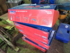 5 X SEALEY 5 PIECE AIR TOOL SETS. BOXED, UNUSED, DIRECT FROM LOCAL COMPANY BEING SURPLUS STOCK.