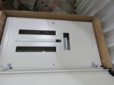 4 X HAGER SWITCH/ELECTRICAL CABINETS, UNUSED. SOURCED FROM COMPANY LIQUIDATION.