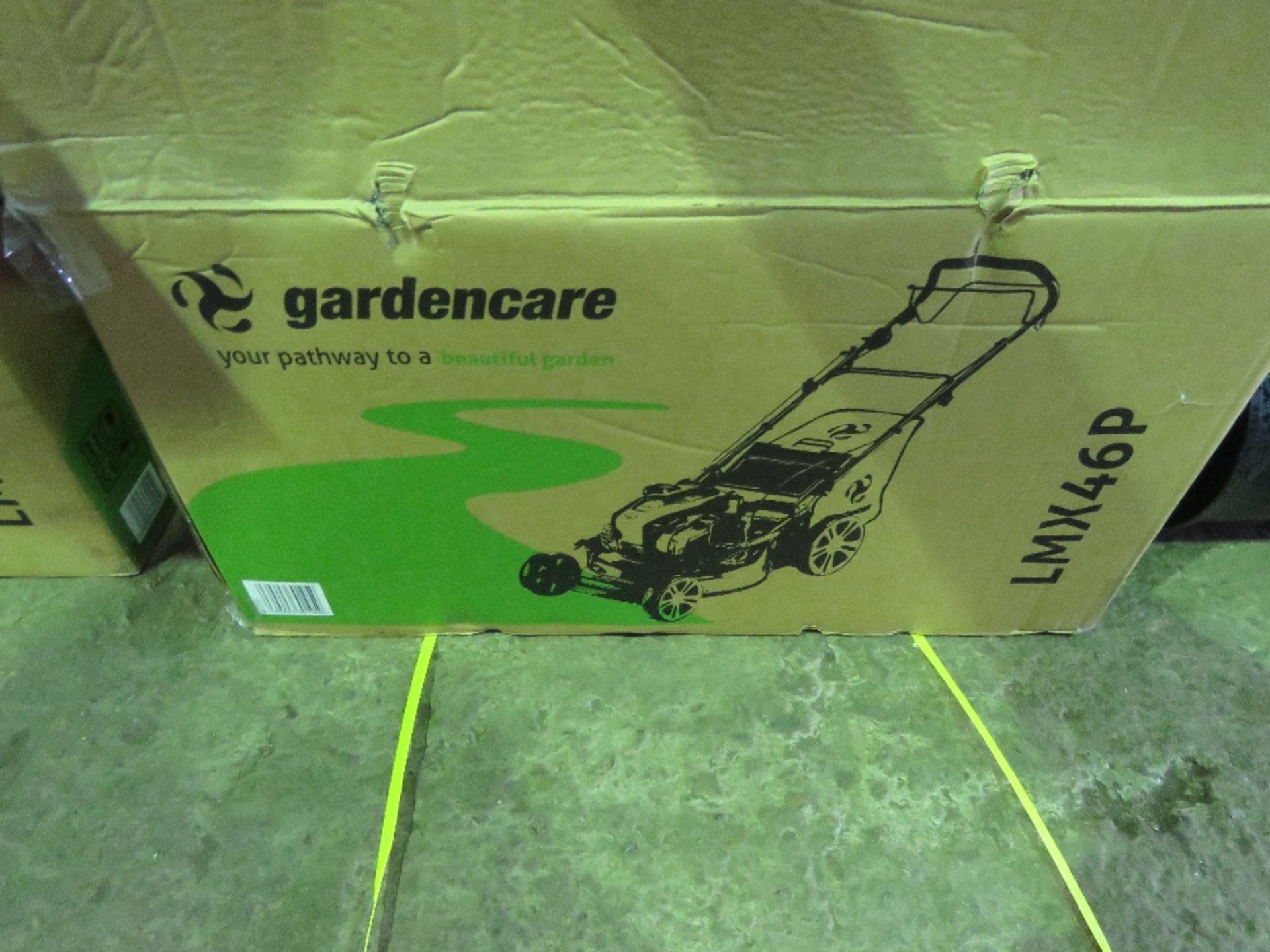 GARDENCARE LMX46 LAWNMOWER. BOXED, UNUSED, DIRECT FROM LOCAL COMPANY BEING SURPLUS STOCK.