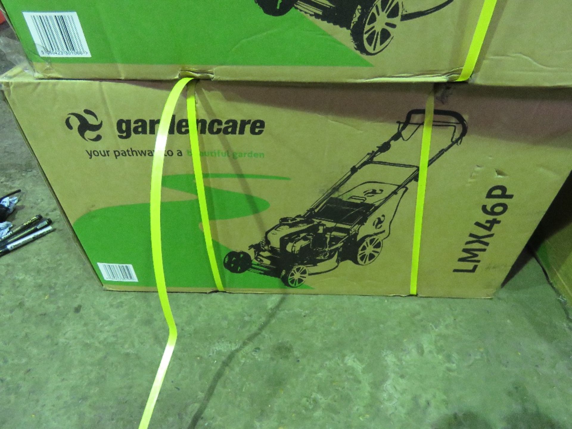 GARDENCARE LMX46 LAWNMOWER. BOXED, UNUSED, DIRECT FROM LOCAL COMPANY BEING SURPLUS STOCK.