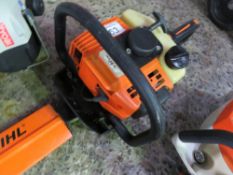STIHL HS75 PETROL ENGINED HEDGE CUTTER. THIS LOT IS SOLD UNDER THE AUCTIONEERS MARGIN SCHEME, THE