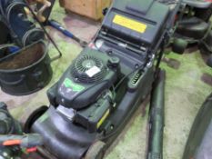 HAYTER HARRIER 48 PROFESSIONAL MOWER WITH COLLECTOR. WHEN TESTED WAS SEEN TO RUN AND DRIVE. DIRE