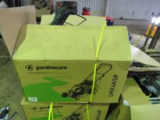 GARDENCARE LMX46SP SELF PROPELLED LAWNMOWER. BOXED, UNUSED, DIRECT FROM LOCAL COMPANY BEING SURPLUS