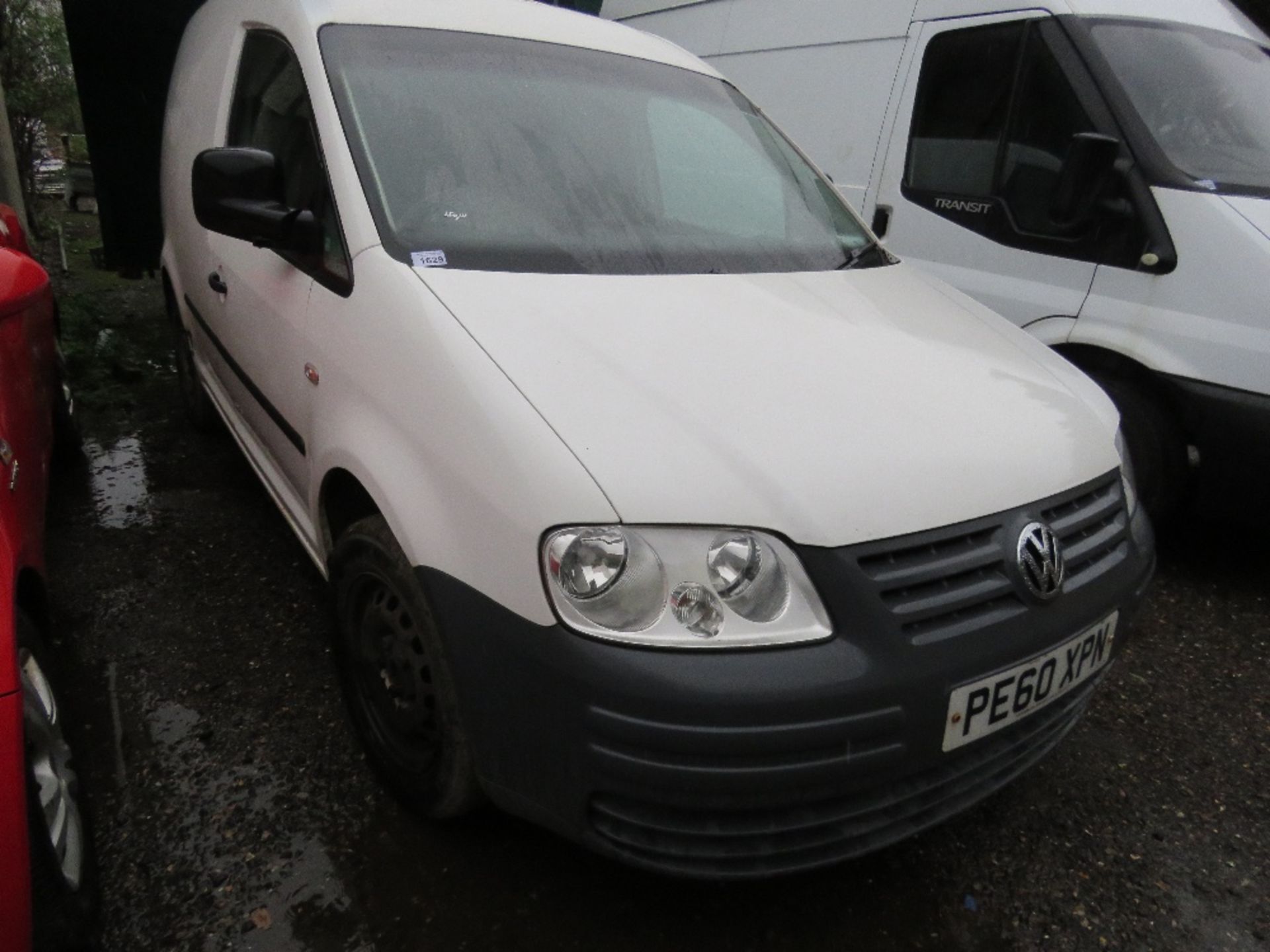 VOLKSWAGEN CADDY C20TDI 104 PANEL VAN REG:PE60 XPN. WITH V5, TESTED UNTIL 12.02.23. 150,111 REC MILE