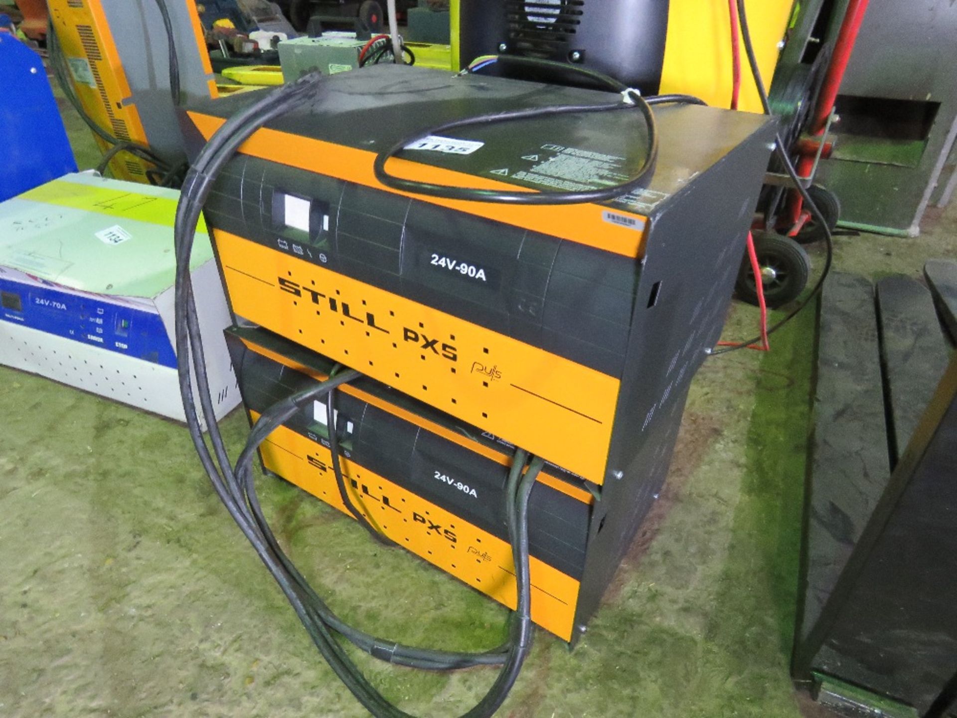2 X STILL PX5 24V-90A FORKLIFT TYPE BATTERY CHARGERS, 240VOLT INPUT. SOURCED FROM COMPANY LIQUIDATIO - Image 2 of 4