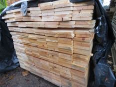 LARGE PACK OF UNTREATED TOP CAP BOARDS, 2M LENGTH X 130MM X 20MM APPROX.