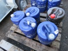 5 X MANNOL ISO46 HYDRO OIL. CANS APPEAR UNOPENED/UNUSED. THIS LOT IS SOLD UNDER THE AUCTIONEERS M