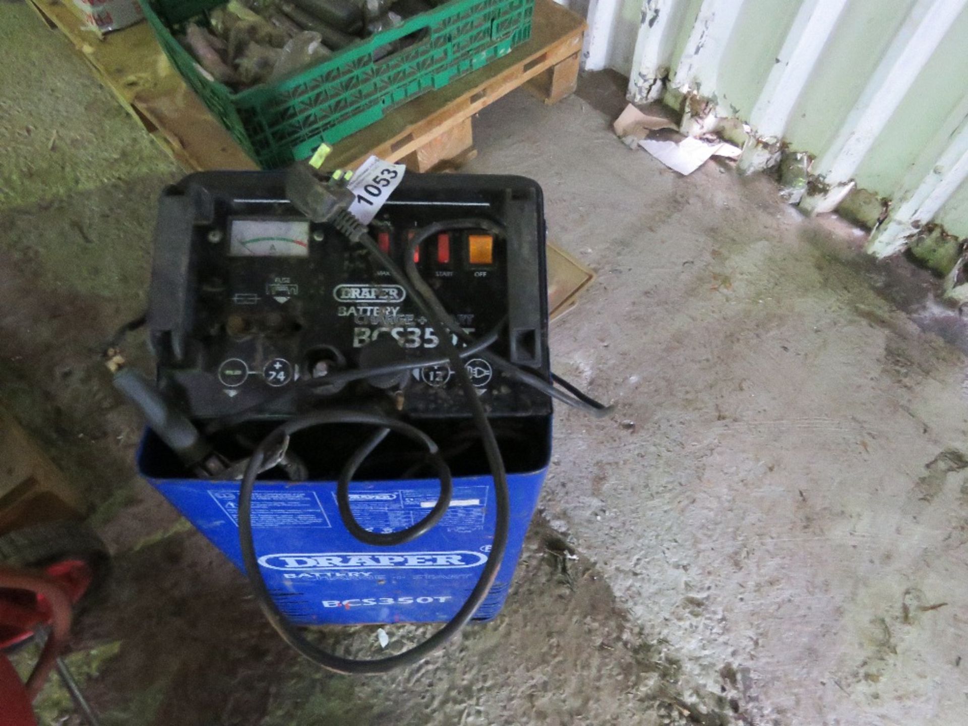 DRAPER BCS 350T CHARGER UNIT, 240VOLT POWERED. SOURCED FROM COMPANY LIQUIDATION. THIS LOT IS SOLD - Image 3 of 3