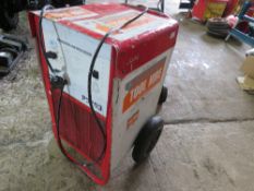 EBAC DEHUMIDIFIER, 240VOLT POWERED. THIS LOT IS SOLD UNDER THE AUCTIONEERS MARGIN SCHEME, THEREFO