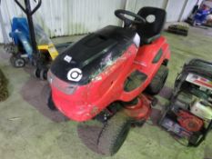 T15 RIDE ON LAWNMOWER, YEAR 2021 BUILD. HYDRASTATIC DRIVE. WHEN TESTED WAS SEEN TO STARTM DRIVE AND