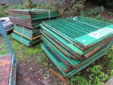 2 X BUNDLES OF ACROW SCAFFOLDING SAFETY MESH PANELS, 1.25M X 1.38M APPROX. THIS LOT IS SOLD UNDER T