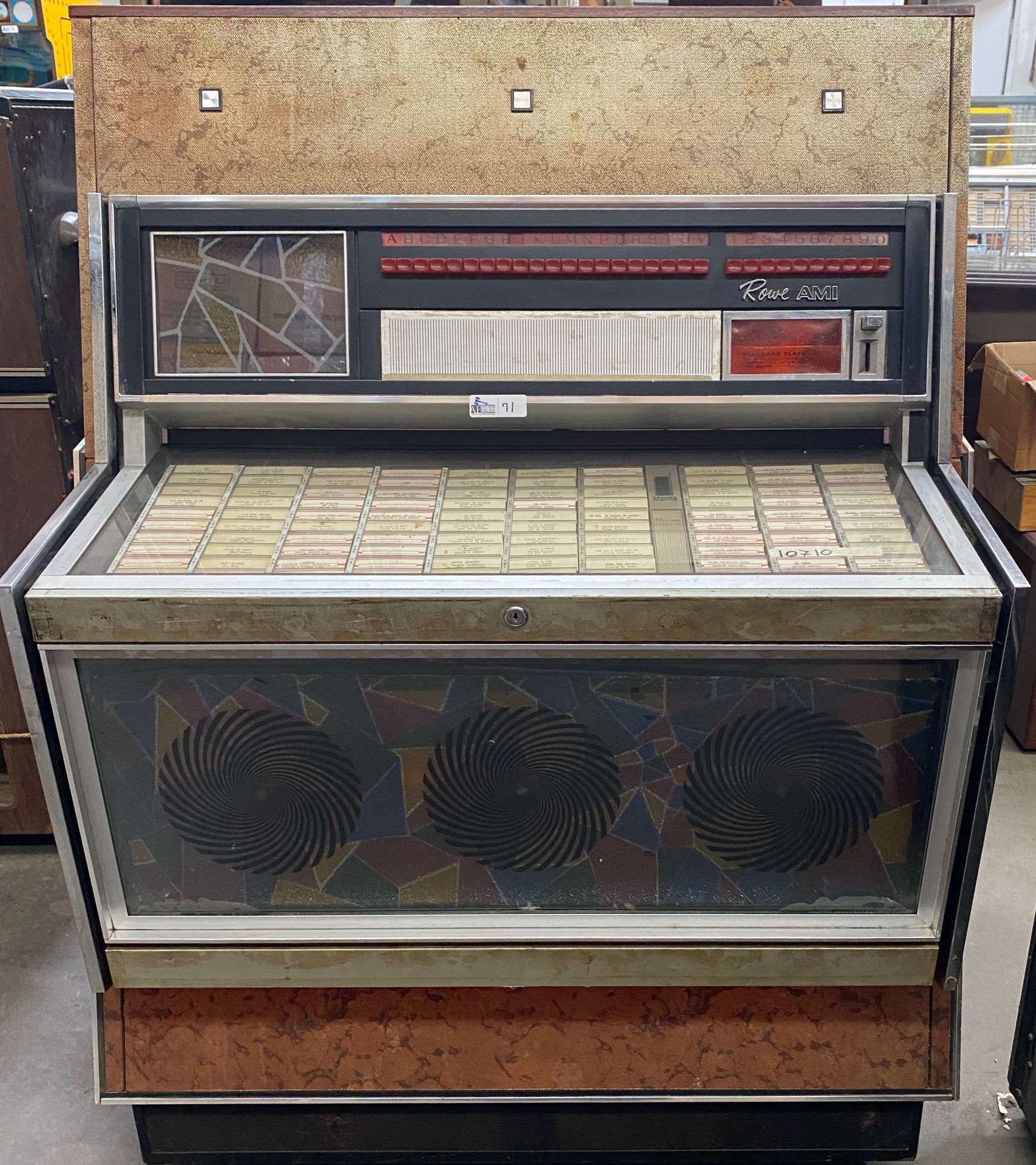 VINTAGE AMI ROWE MODEL MM-3 JUKEBOX