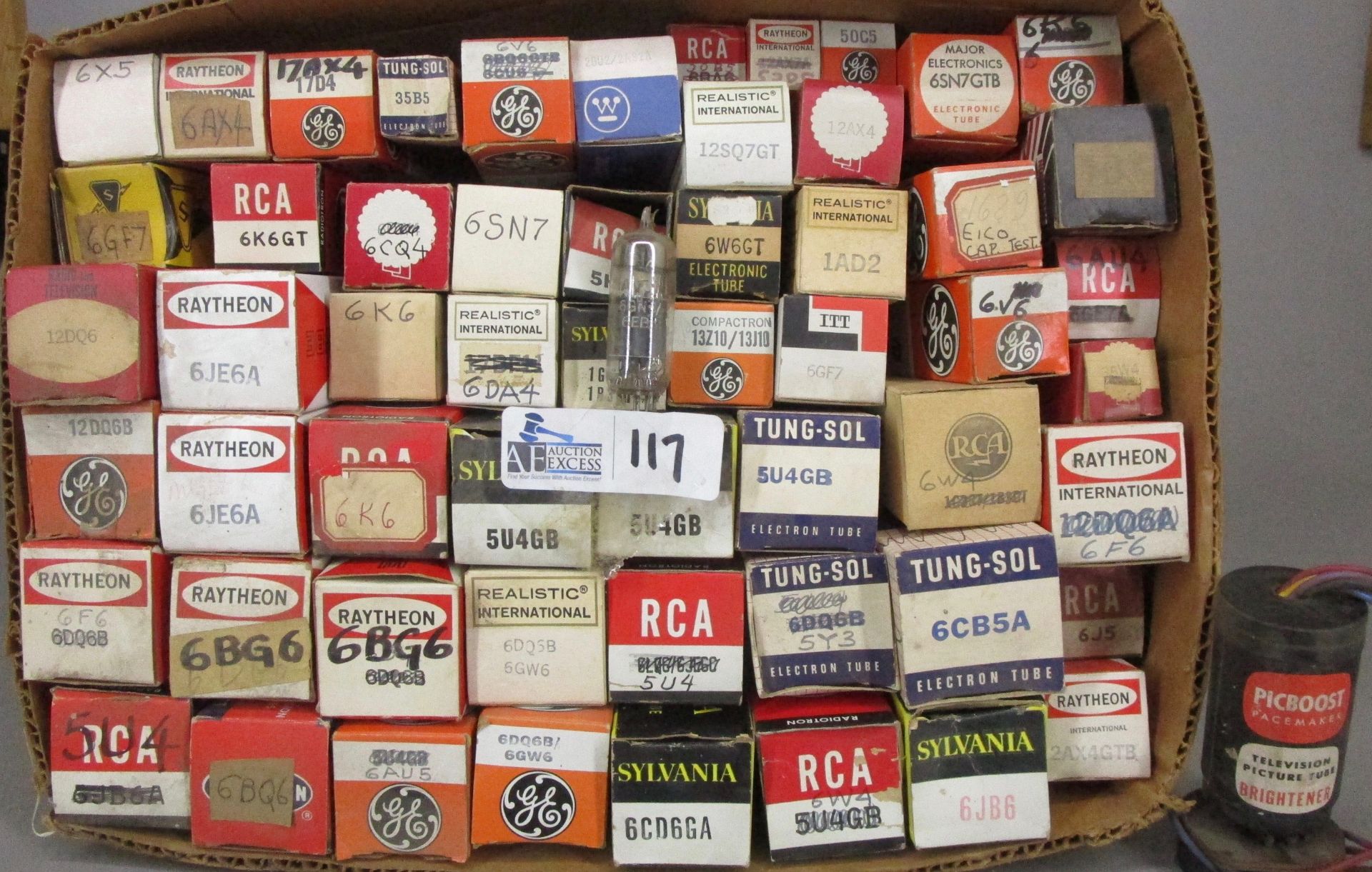 BOX VINTAGE TUBES