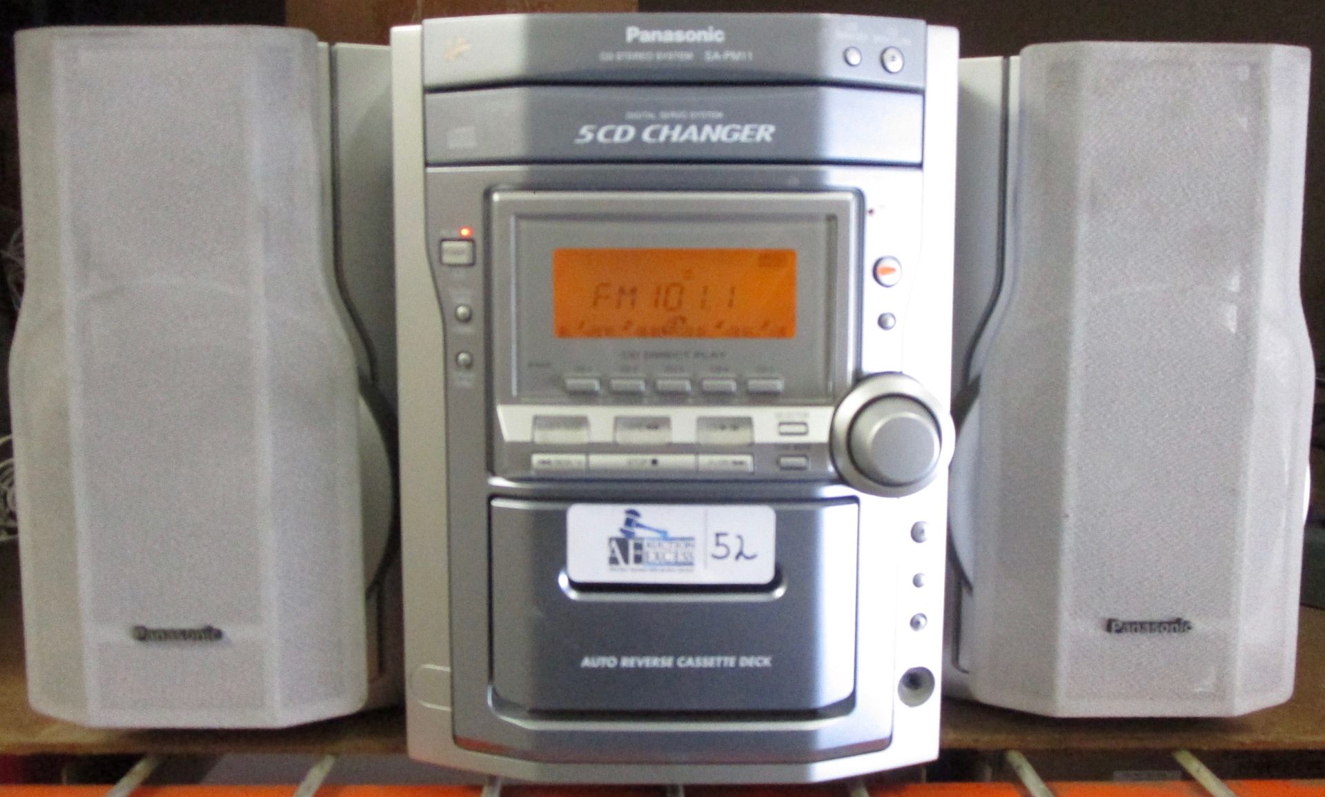 PANASONIC SA-PM11 DC STEREO SYSTEM