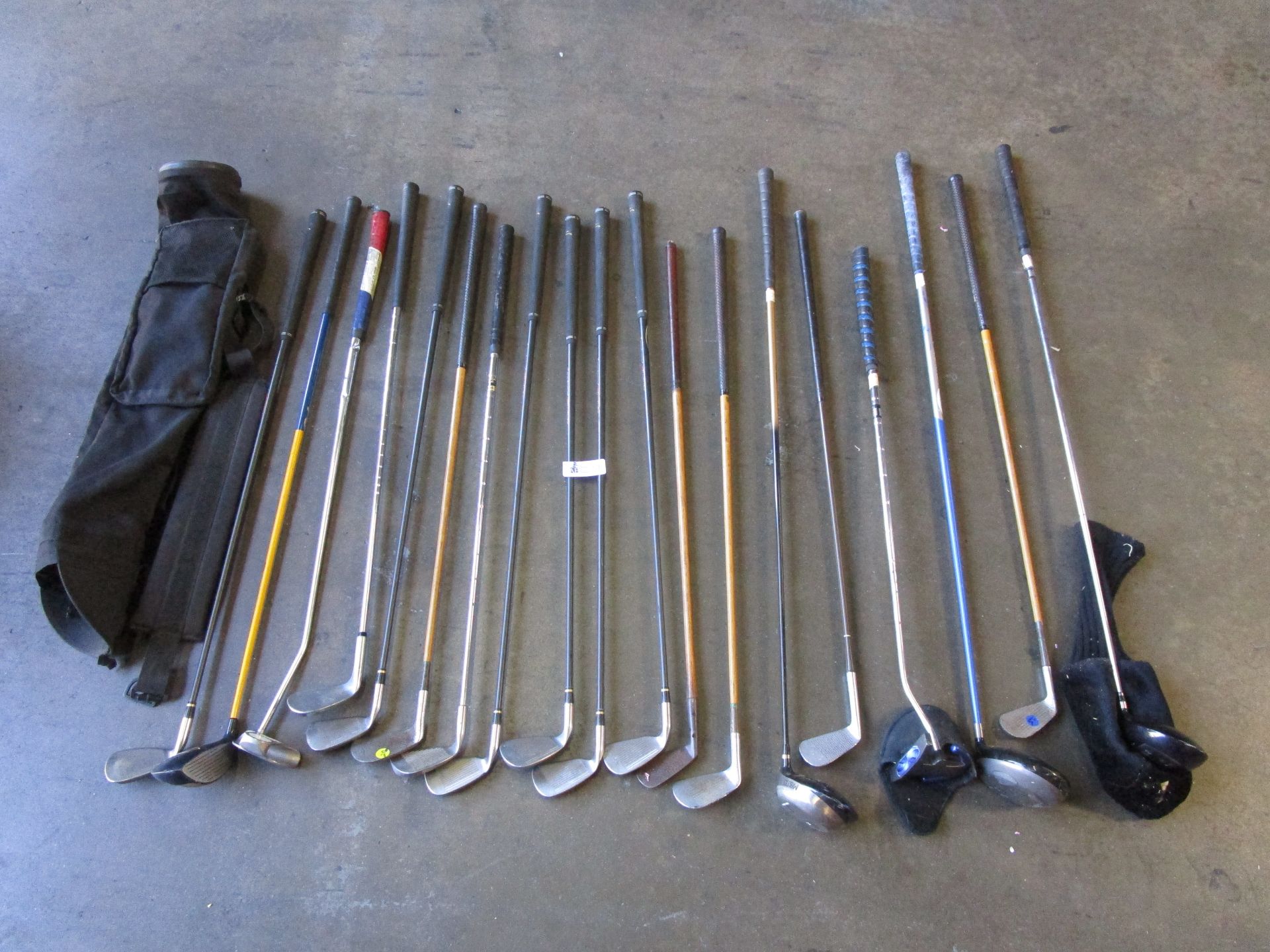 LOT ASSORTED GOLF CLUBS - Image 2 of 2