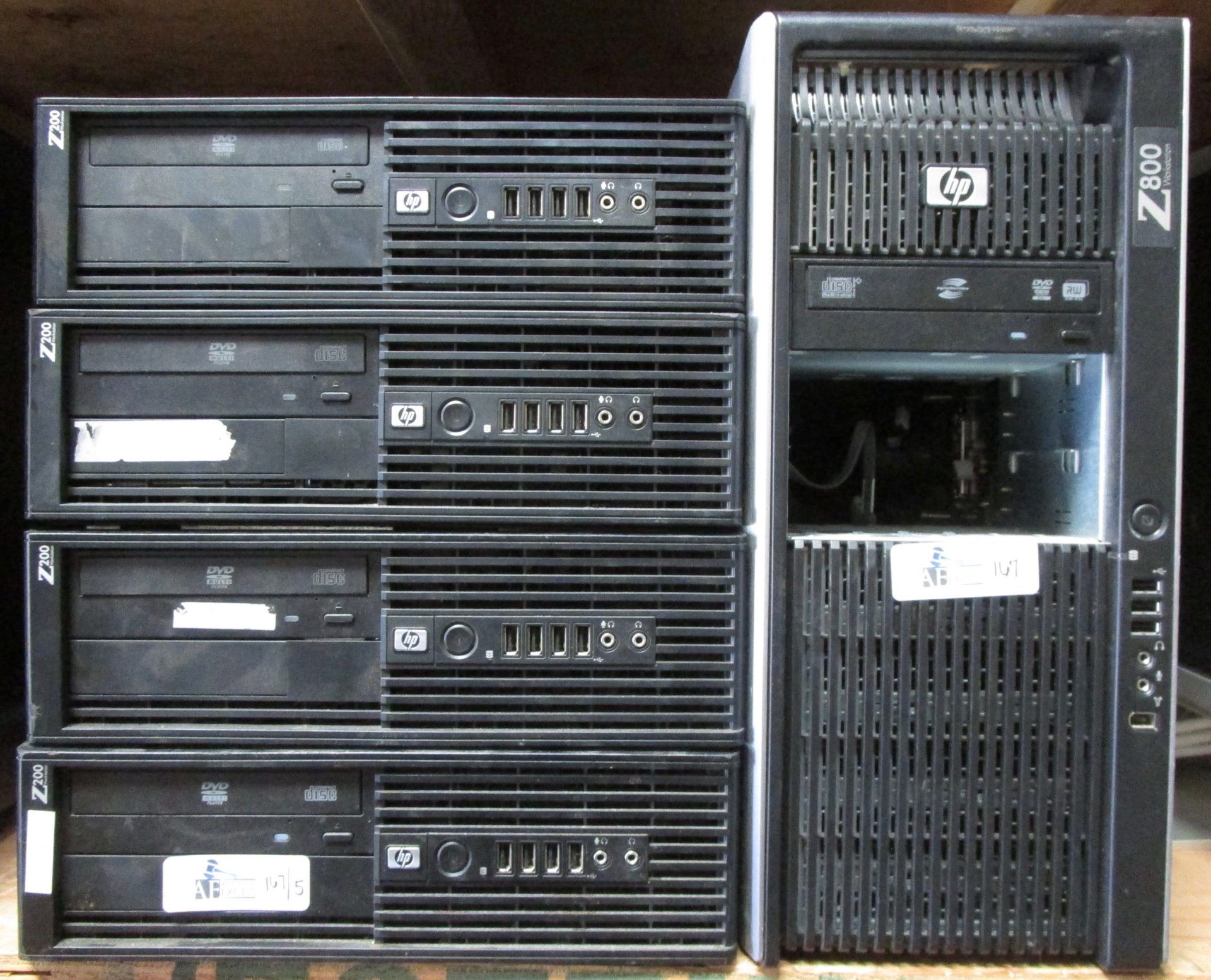 LOT OF 5 COMPUTERS