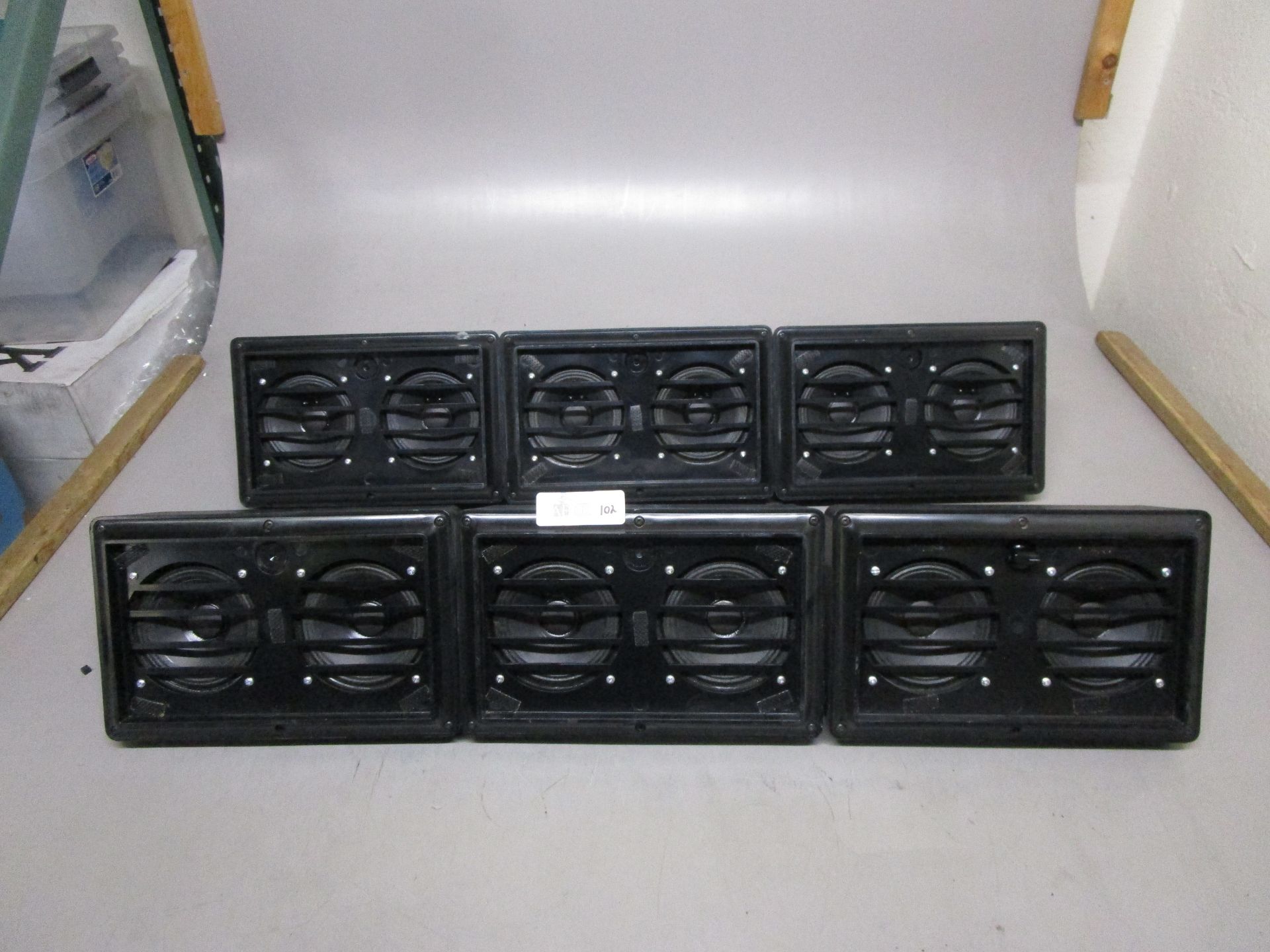 LOT OF 6 GALAXY AUDIO HOT SPOT SPEAKERS - Image 2 of 3